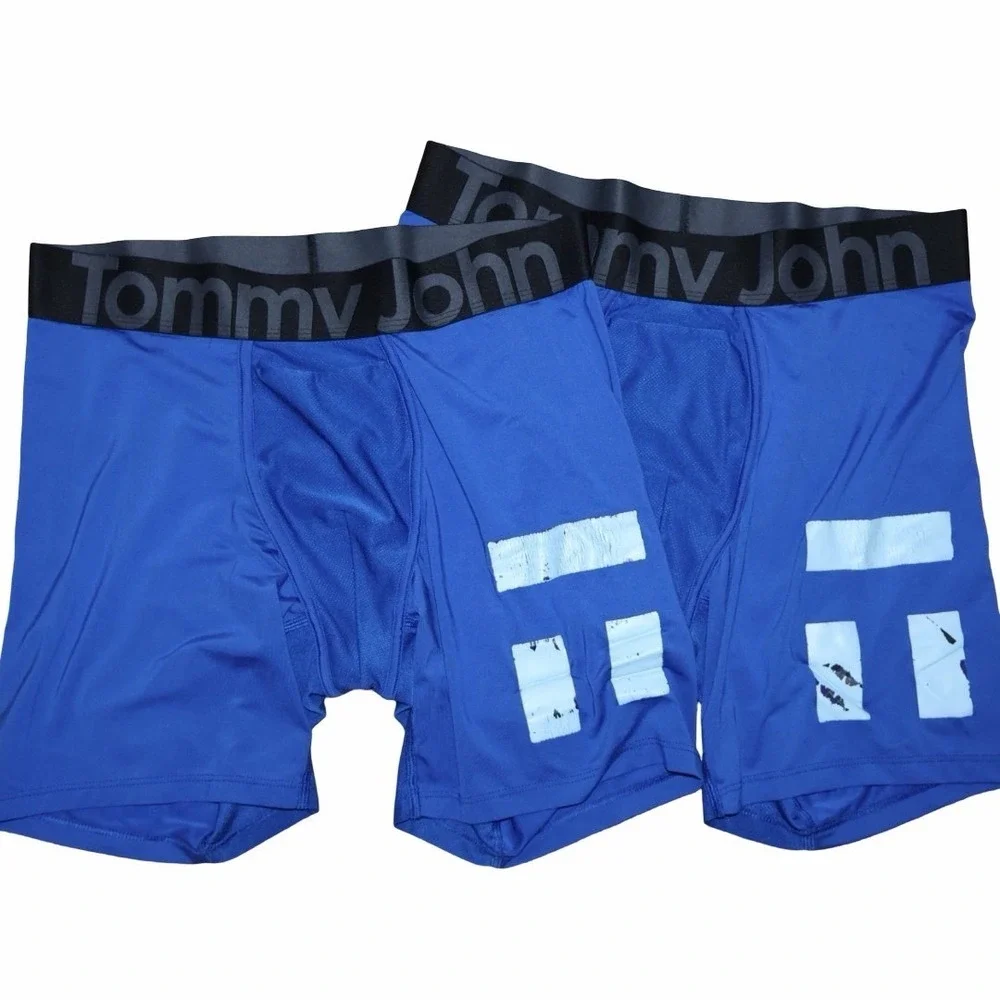 (5) Tommy John Men's‎ 360 Sport Hammock Pouch Boxer Briefs. Size Medium
